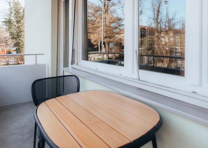 아파트 Zentrale Laenggasse - Ruhig - Gratis Parking - Oev Vor Der Tuer 베른