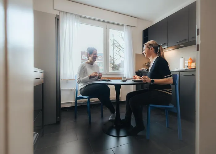 Appartamento Zentrale Laenggasse - Ruhig - Gratis Parking - Oev Vor Der Tuer
