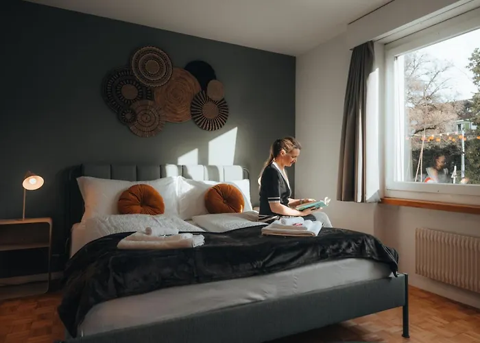 Appartamento Zentrale Laenggasse - Ruhig - Gratis Parking - Oev Vor Der Tuer